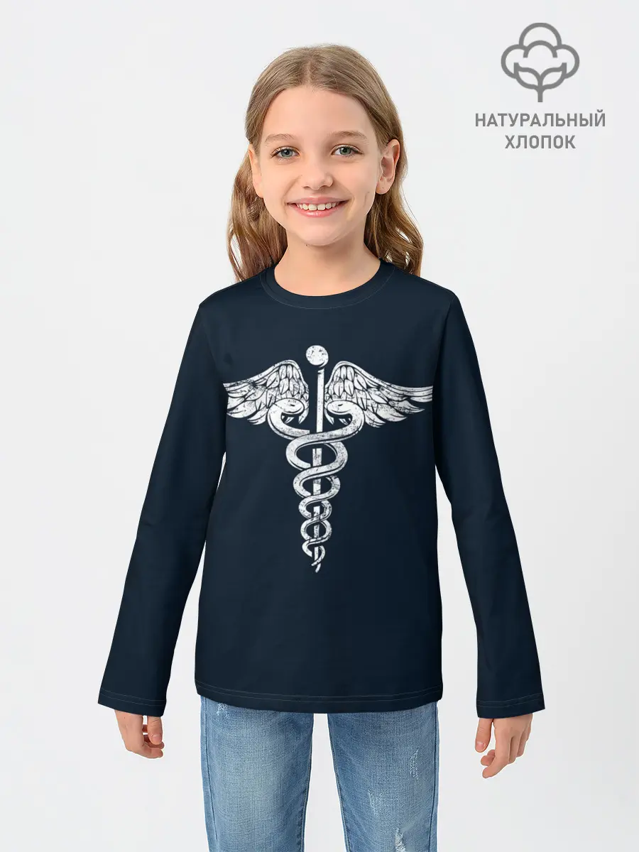 Детский лонгслив / Caduceus