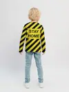 Детский лонгслив / Stay home