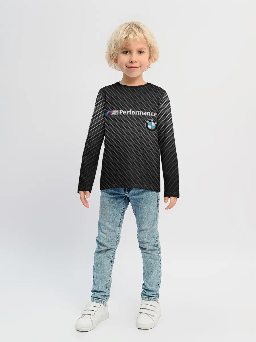 Детский лонгслив / BMW CARBON