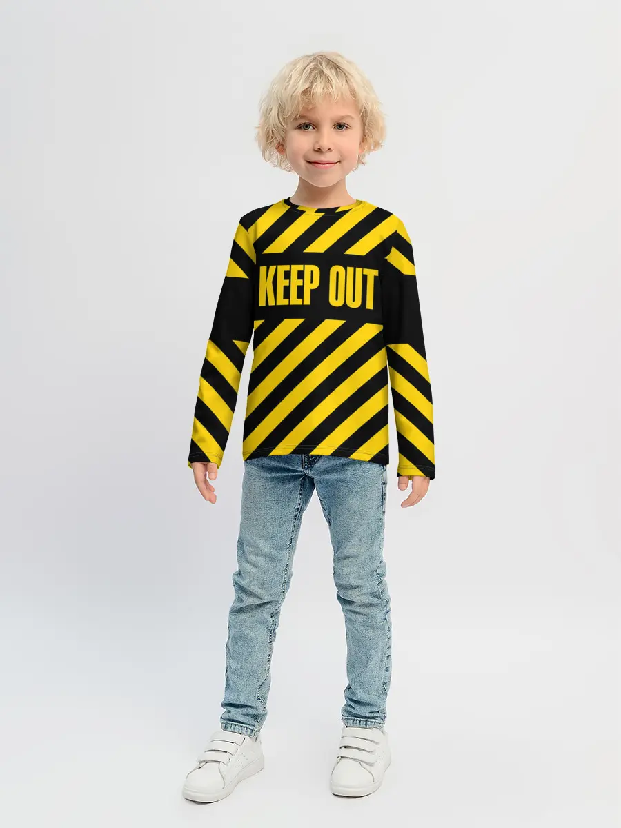 Детский лонгслив / Keep out