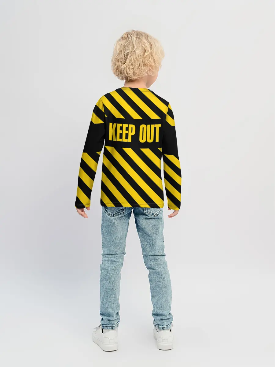 Детский лонгслив / Keep out