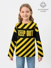 Детский лонгслив / Keep out