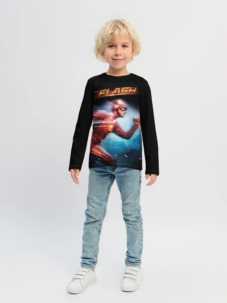 Детский лонгслив / The Flash