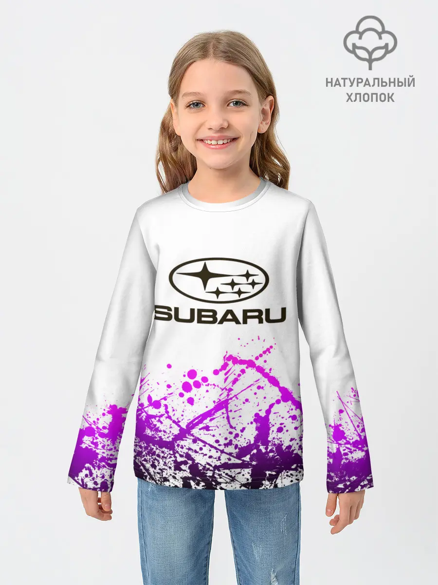 Детский лонгслив / SUBARU