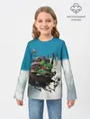 Детский лонгслив / Ходячий замок в облаках