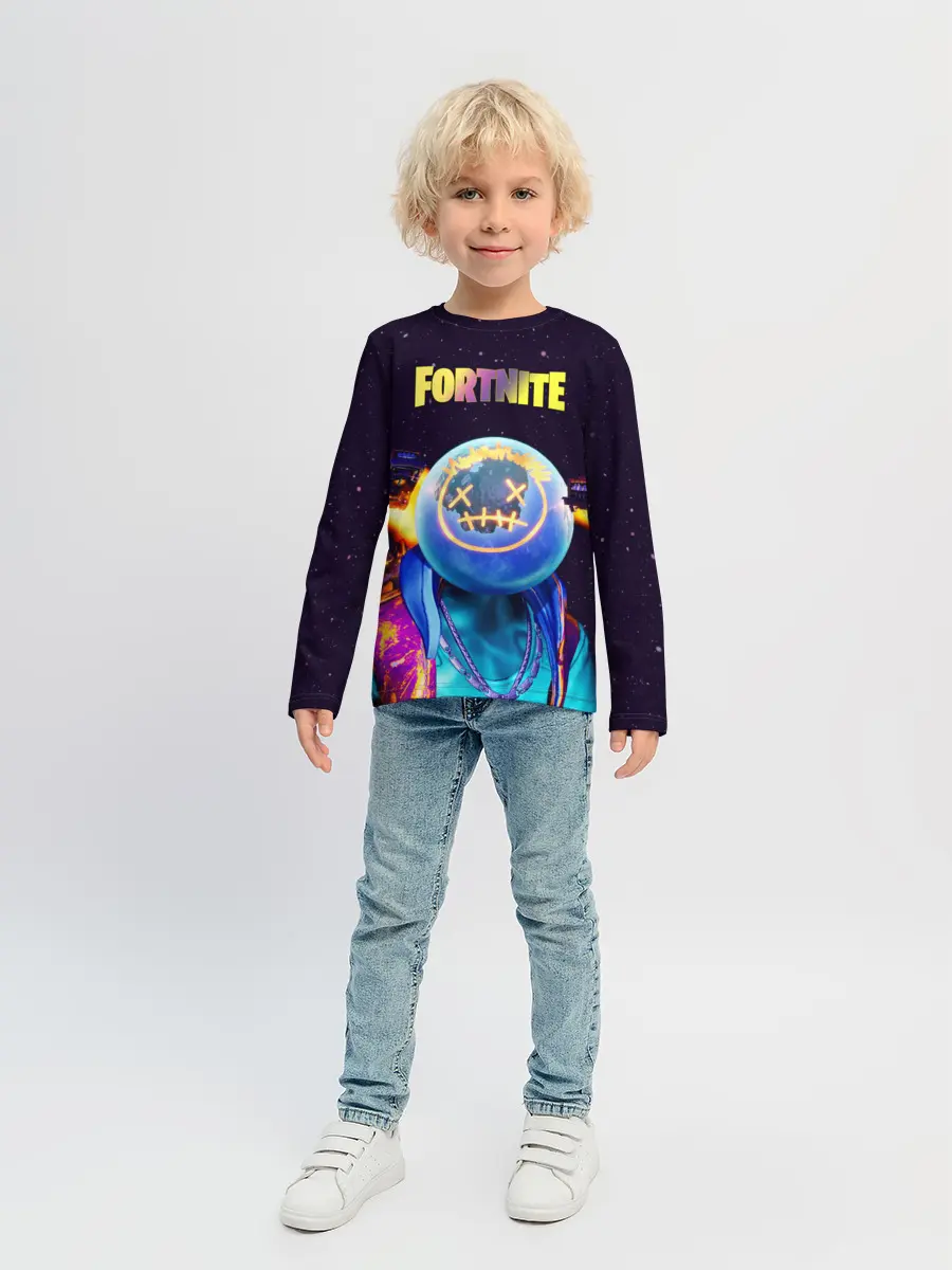 Детский лонгслив / Astro Jack Fortnite