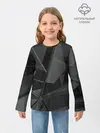Детский лонгслив / Stone | Black