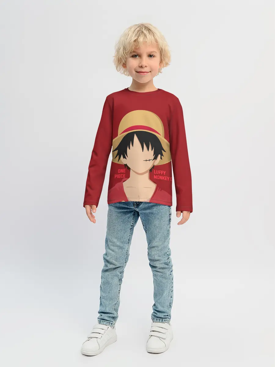 Детский лонгслив / Luffy