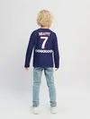Детский лонгслив / Mbappe home 20-21