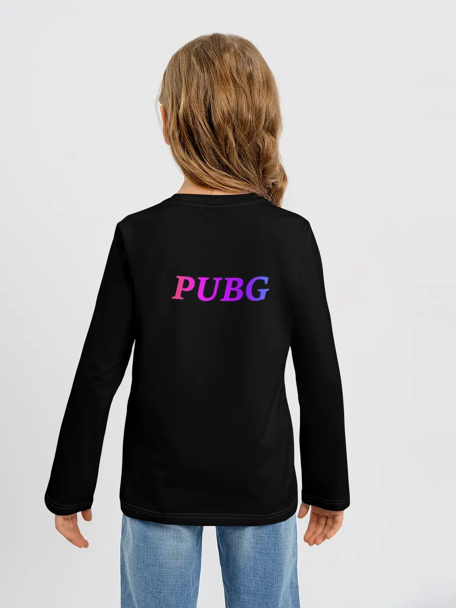 Детский лонгслив / Pubg