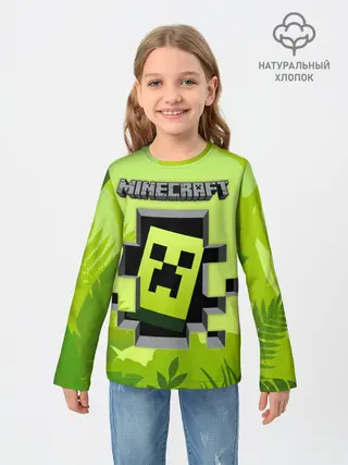 Детский лонгслив / Minecraft