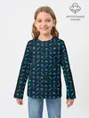 Детский лонгслив / Batman pattern
