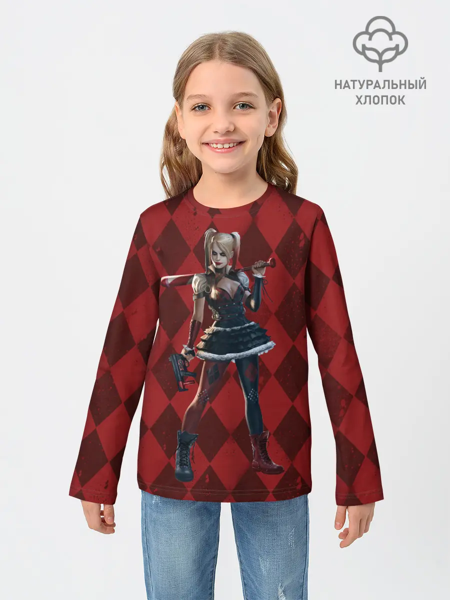 Детский лонгслив / Harley Quinn