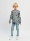 Детский лонгслив / Каменные лица 3D МЕМ 2020