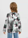 Детский лонгслив / ПАЛЬМЫ | TROPICAL GLITCH