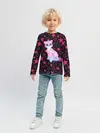 Детский лонгслив / Cat Unicorn | Кот Единорог