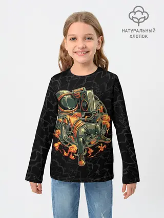 Детский лонгслив / Космическая музыка