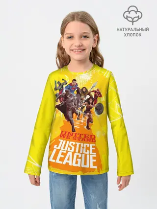 Детский лонгслив / Justice League