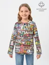 Детский лонгслив / Ментон Франция