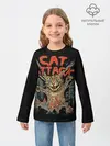 Детский лонгслив / Нападение гигантского котика