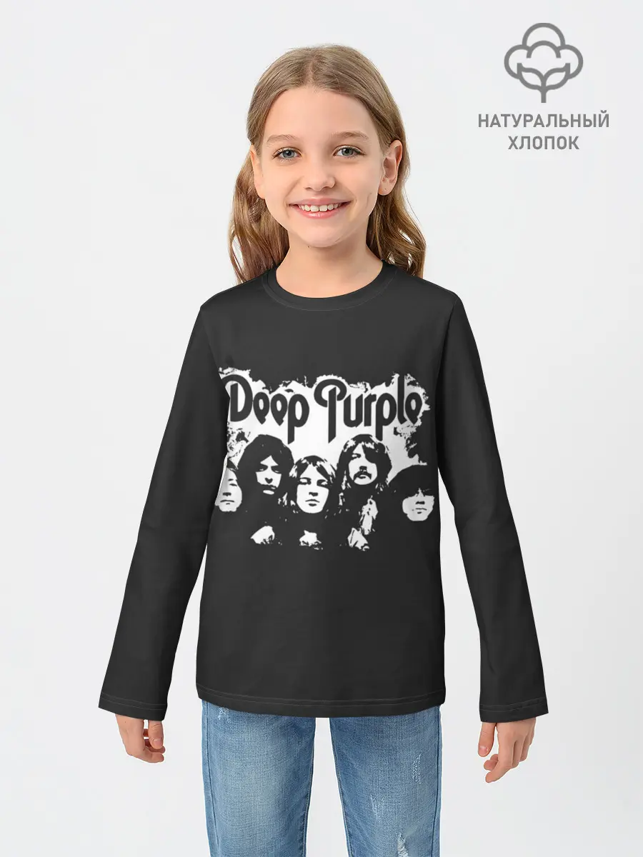 Детский лонгслив / Deep Purple