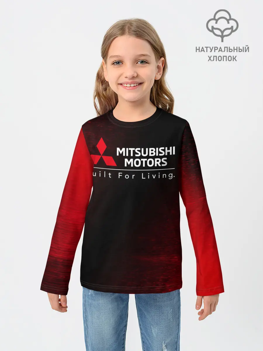 Детский лонгслив / MITSUBISHI / МИТСУБИСИ