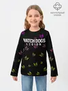 Детский лонгслив / WATCH DOGS LEGION / ВОТЧ ДОГС