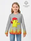 Детский лонгслив / Пикачу