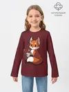 Детский лонгслив / Кофе любят не только люди
