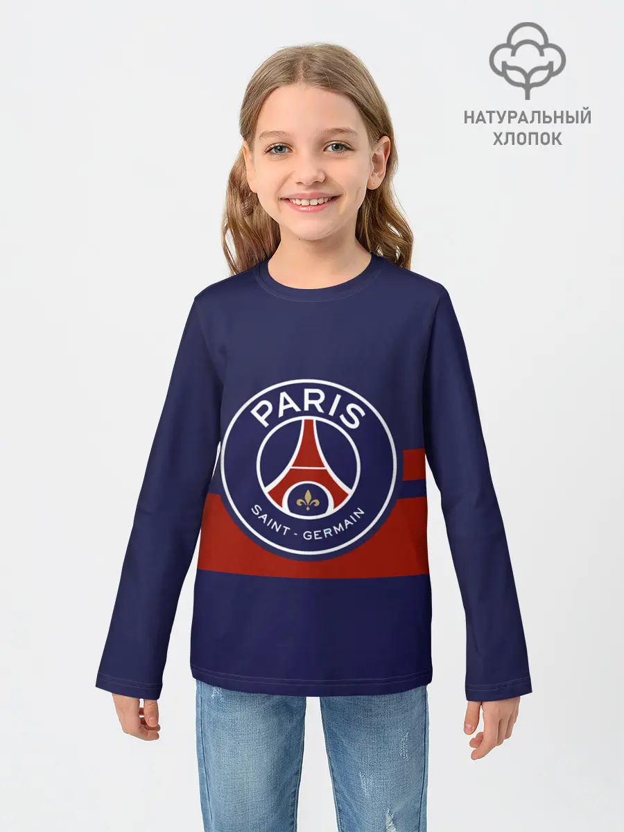 Детский лонгслив / PSG