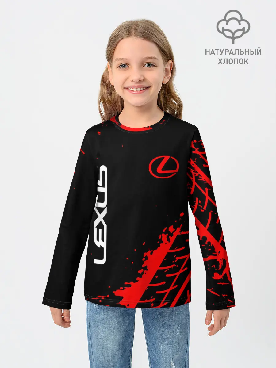 Детский лонгслив / LEXUS / ЛЕКСУС