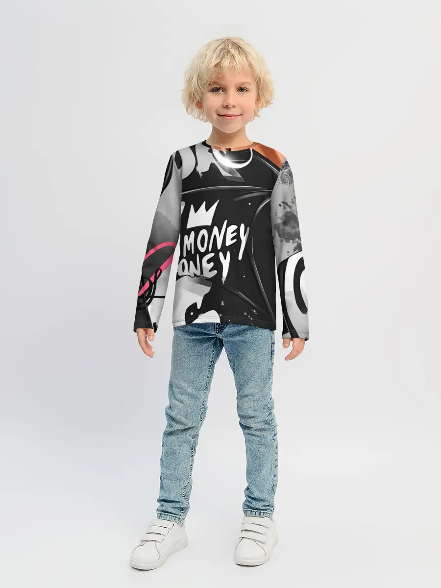 Детский лонгслив / Money, money