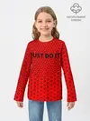 Детский лонгслив / JUST DO IT