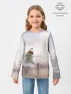 Детский лонгслив / Мегалодон