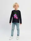 Детский лонгслив / Among us Pink+ kid Pink