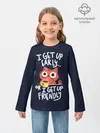 Детский лонгслив / I Get Up