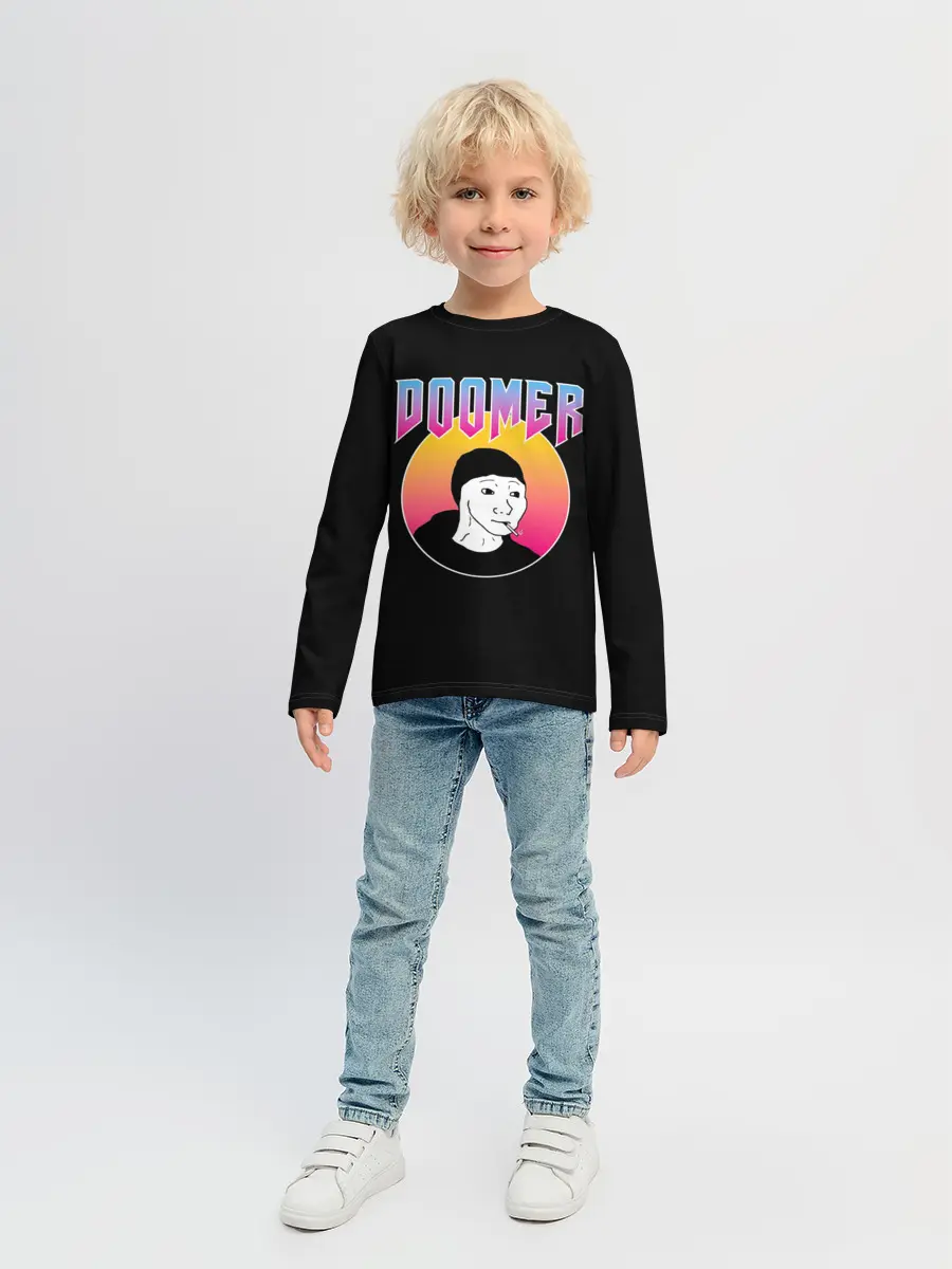 Детский лонгслив / Doomer