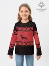 Детский лонгслив / Северный Олень