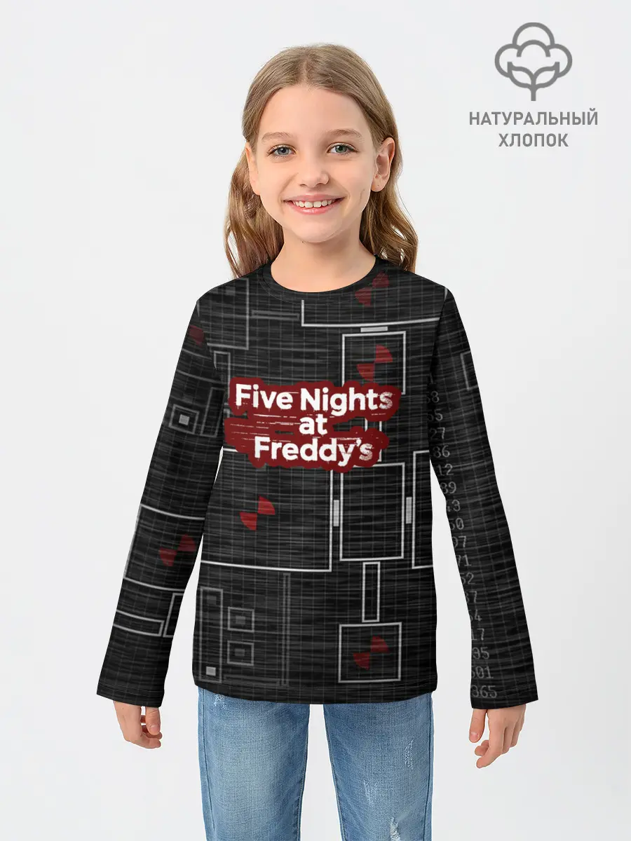 Детский лонгслив / Five Nights At Freddy