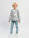 Детский лонгслив / Коты мемы кошки