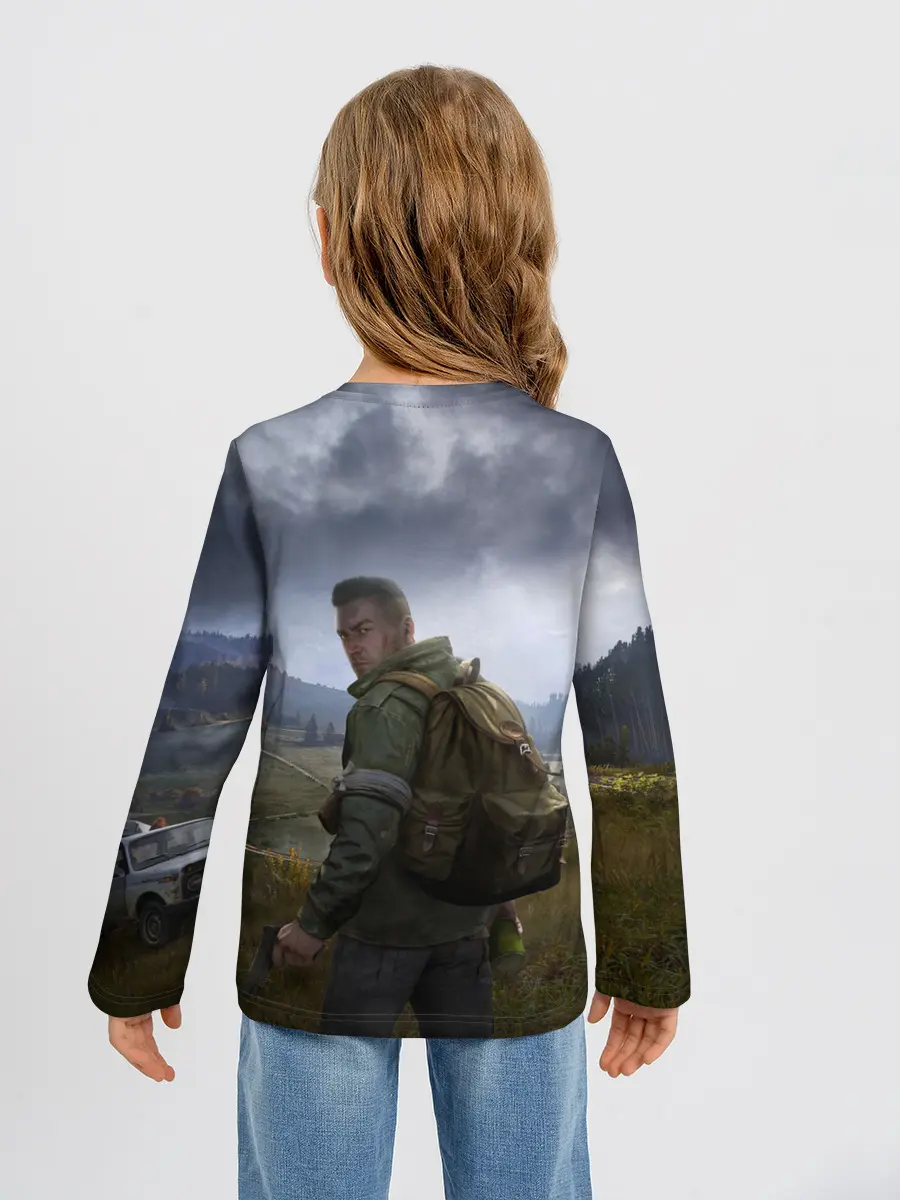 Детский лонгслив / DAYZ POSTER | ДЕЙЗИ ПОСТЕР