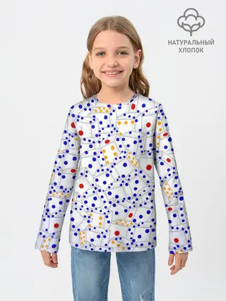 Детский лонгслив / Игральные кубики