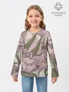 Детский лонгслив / Сахарный розовый