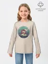 Детский лонгслив / Вулкан Фудзияма. Япония