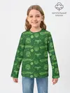 Детский лонгслив / Halo Pattern