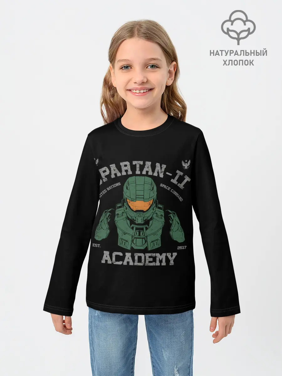 Детский лонгслив / Spartan - 2 Academy