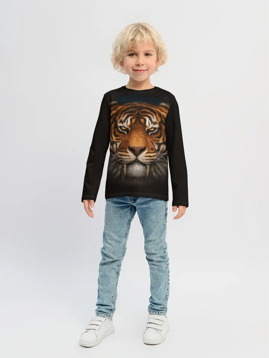 Детский лонгслив / TIGER