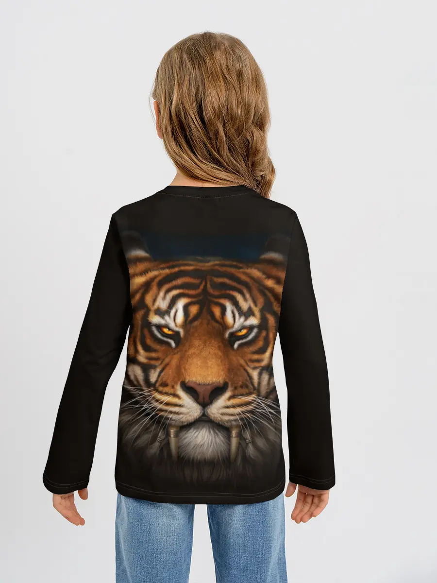 Детский лонгслив / TIGER