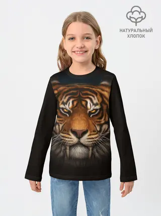 Детский лонгслив / TIGER