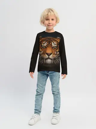 Детский лонгслив / TIGER